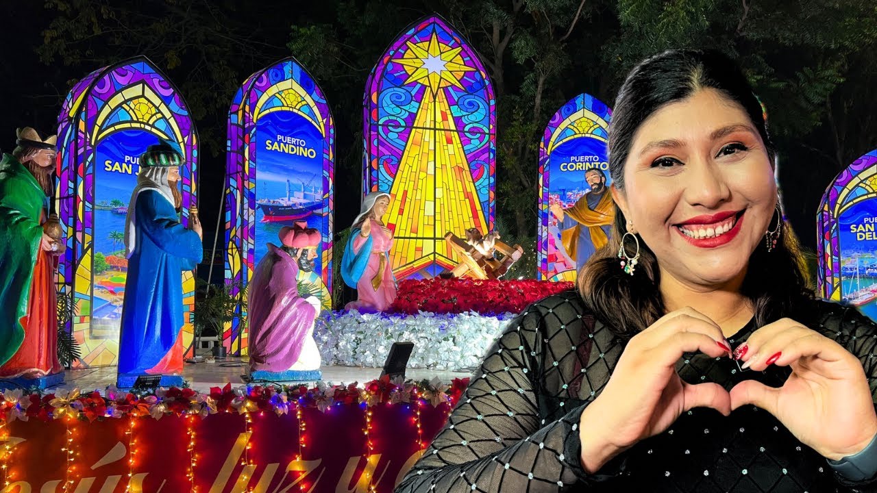 EN VIVO: Managua y Su Avenida Más Colorida – ¡Nacimientos, Luces y Árboles GIGANTES!