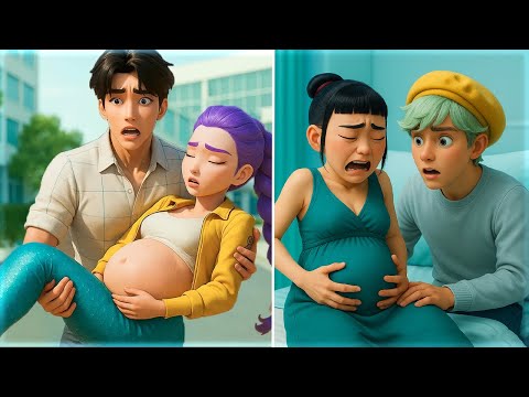 قصة حب رومي وجينو إنقاذ حورية البحر الحامل رومي من الخطر مسلسل صائدو الشياطين الكوري كامل