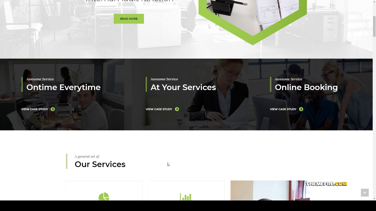 Aedit - Consulting Theme WordPress - YouTube