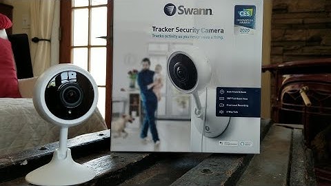 Swann Tracker Camera Auto Tracking Full HD 2 Way Audio Works With Google Home And Amazon Alexa