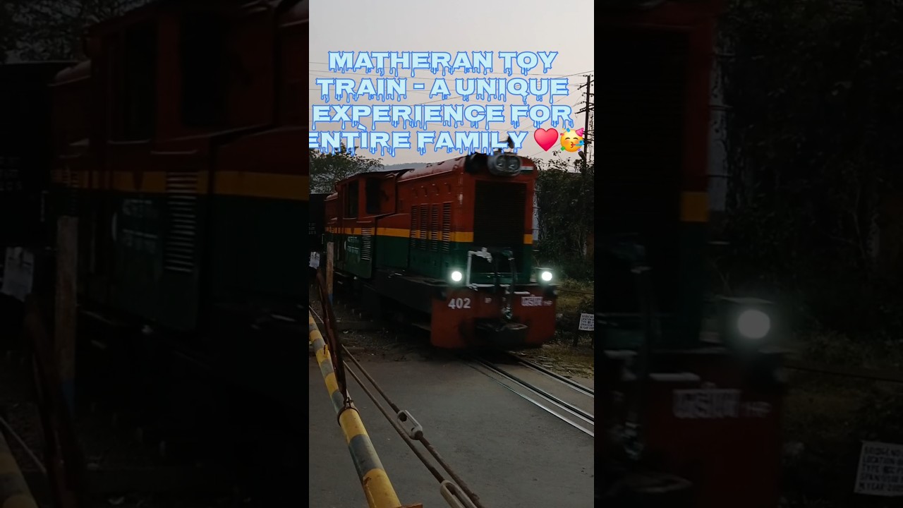 Matheran Toy Train An Amazing Experience For Whole Family 🥳💕 #matheran #toytrain #shorts #shortsfeed