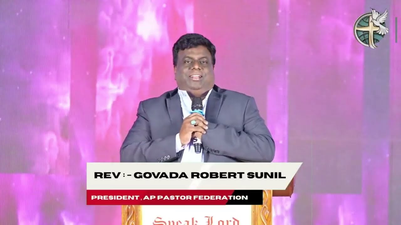 Powerful Gospel Message by Rev. Govada Robert Sunil | APCLA | Life Changing Word of God