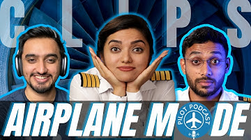 WHY PHONES have to be on AIRPLANE MODE on a FLIGHT? | Pilot Podcast CLIPS