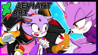 Shadow & Blaze VS DeviantArt (FT Tails)