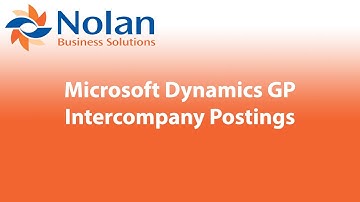 Intercompany Postings for Microsoft Dynamics GP