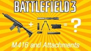 Best Setup For M416 Battlefield 3 Youtube