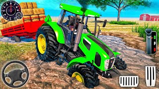 Real Tractor Driving Simulator - Real Farming Factory Transport Game - Android Gameplay screenshot 3