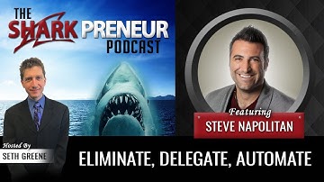 548: Eliminate, Delegate, Automate Steve Napolitan, SteveNapolitan.com