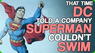 That Time DC Told a Company Superman Couldn't Swim (The Snyder Cut)