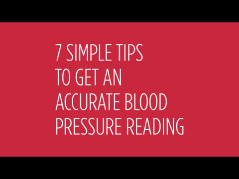 Get an Accurate Reading with Blood Pressure Test Tips