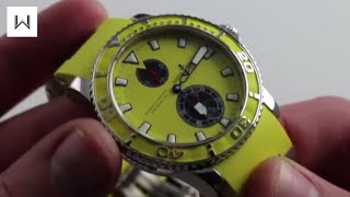 Ulysse Nardin Maxi Marine Diver Special Edition 263-33-3/94 Luxury Watch Review