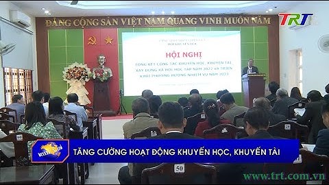 Tăng cường hoạt động khuyến học, khuyến tài