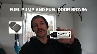 DeatschWerks 300C Fuel Pump Install W Fuel Door BRZ/86