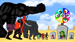 Rescue Team SHE HULK Family & , LADY DEADPOOL, LADY BLACK PANTHER : Who Is The King Of Super Heroes?