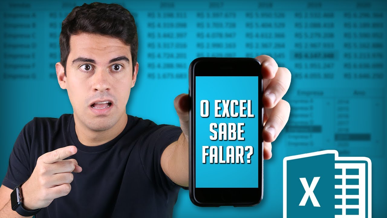 fazer o excel falar