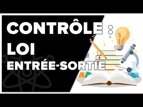 Loi Entrée-Sortie - Interrogation- SI - 1ère - Mathrix