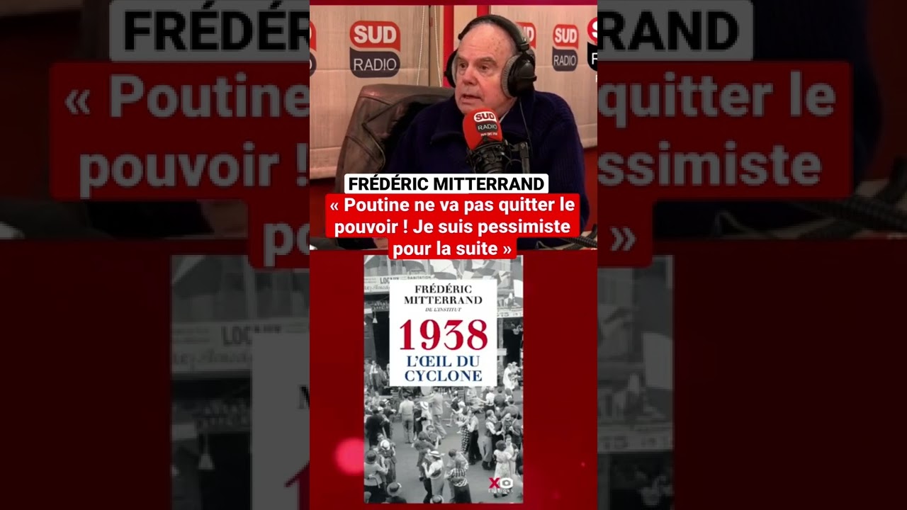? Frédéric Mitterrand au micro de Sud Radio
