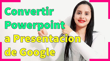 Como Convertir Powerpoint a Presentacion de Google - 2023