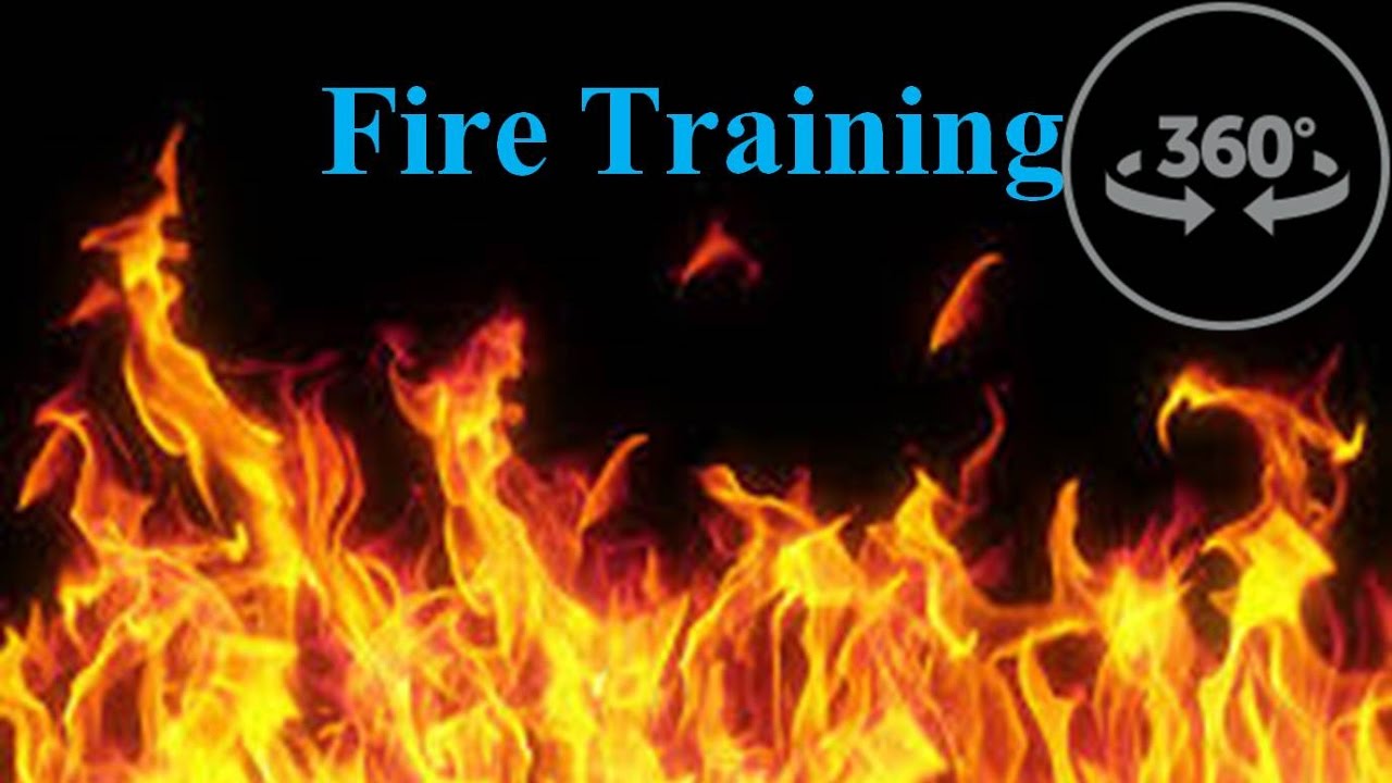 360 Video Fire Station Training Hose Line Deployment and Packing