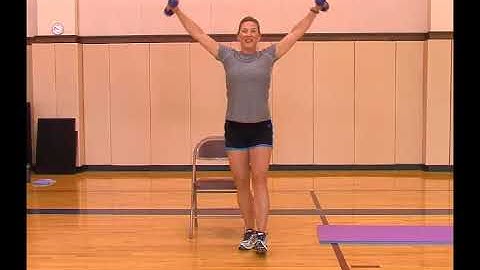 SENIOR/BEGINNER 1-hour workout...easy to do exercises at home
