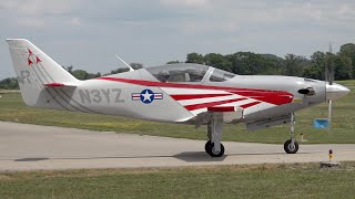 Turbine Legend N3YZ take-off from Grenchen Airport