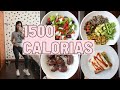 1500 CALORIAS DE TODO LO QUE COMI HOY | Michela Perleche