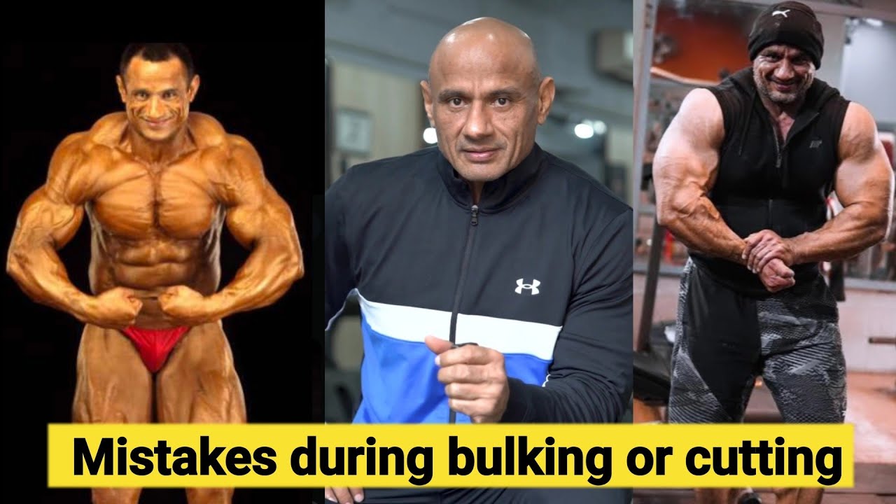 Mistakes during bulking or cutting // #mukeshgahlot #youtubevideo - YouTube