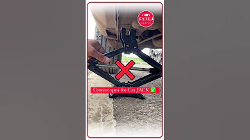 How To Place A Car JACK 