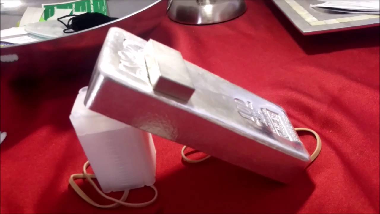 Neodymium Rare Earth Test on Silver Bar and Coin YouTube