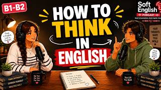 How To Think In English — Easy Practice Method | Soft English Podcast screenshot 3