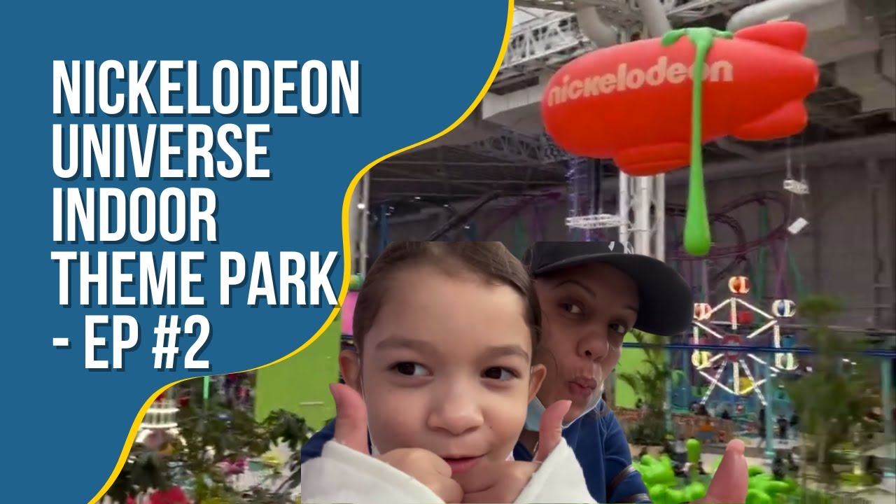 American Dream Nickelodeon Universe Indoor Theme Park EP #2- The Martes ...