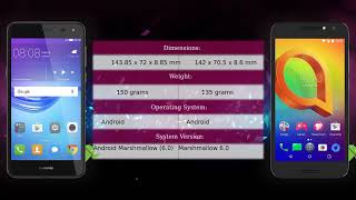 Huawei Y6 2017 Vs Alcatel A3 - Phone Comparison