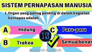 🔴 KUIS SISTEM PERNAPASAN MANUSIA || KELAS CERDAS CERMAT || BANGSYAH-GURUKUH screenshot 5