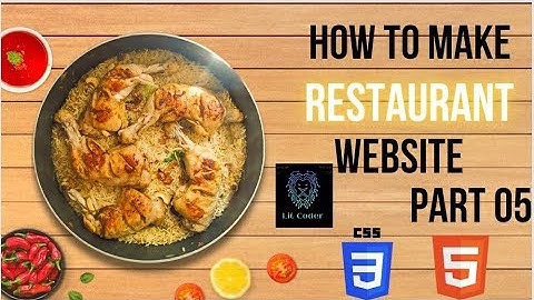 How to create a websites like swiggy and Zomato by using html and CSS #coding