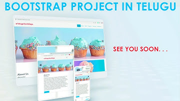 BootStrap Project In Telugu