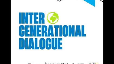 Intergenerational Dialogue South Africa 2024