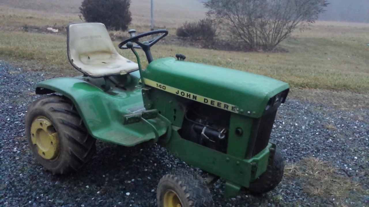 1969 John Deere 140 H3 YouTube