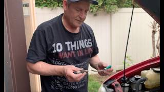 2002 Ford Escape XLT 3.0L 4WD: Replacing the Oxygen Sensor