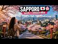 Exploring Sapporo 🇯🇵🌸 | Cherry Blossoms, Japanese Culture & Hokkaido's Winter Charm