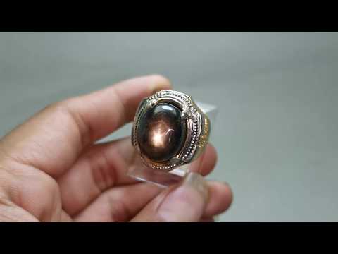 Batu Black Safir Star Afrika Maning Yaa Bos.. 