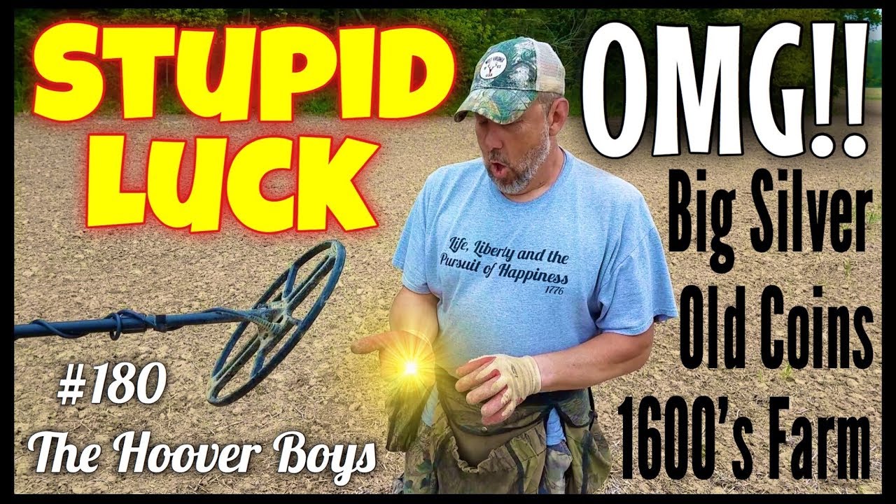 Treasure Hunter has Stupid Luck Metal Detecting a 1694 Farm Field for ...
