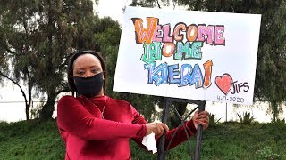 Kiera Newsome Greets Family Members After Release