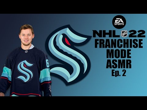 First Regular Season Game! Seattle Kraken NHL 22 Franchise Mode ASMR