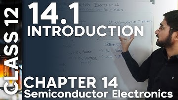 14.1 Introduction. Class 12 Physics. Chapter 14. Semiconductor Electronics.
