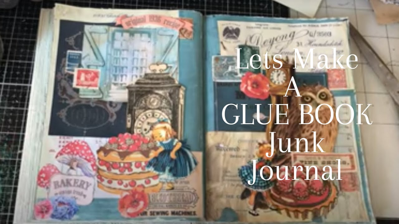 Chunky Glue Book Tutorial – Robin Mead Designs