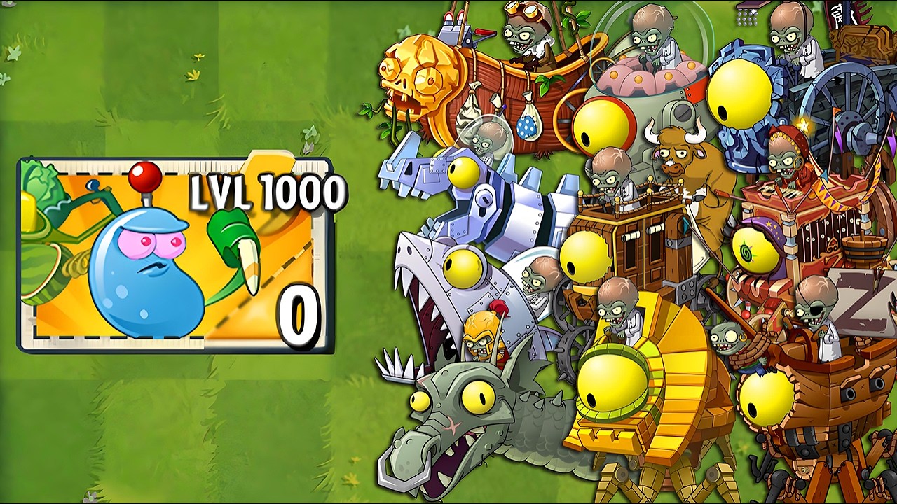 Все случайные растения 1000-го уровня получают усиление против всех финальных боссов! - Финальные...