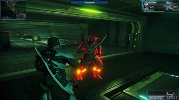 Warframe Glitch: Shooting with a sword!