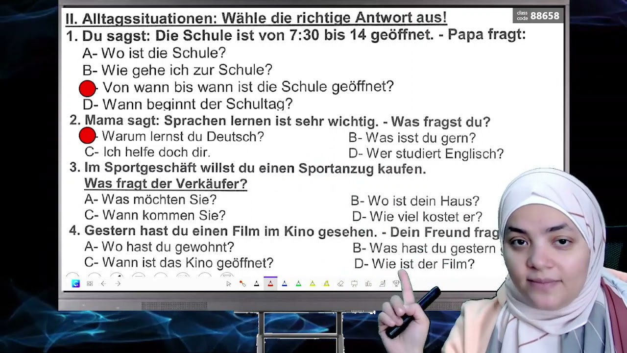 Deutsch German Sec 2 final revision تانية ثانوى نماذج امتحانات