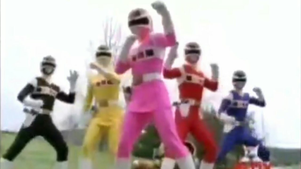 Ranger Rosa ajuda o Monstro Dublado | Power Rangers No Espaço - YouTube