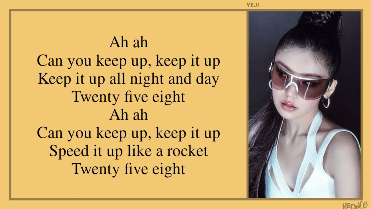 YEJI (예지) - 258 (Easy Lyrics)